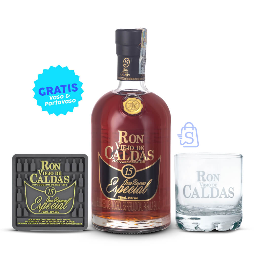 701014 Ron Viejo de Caldas Reserva Especial 750 ml GRATIS