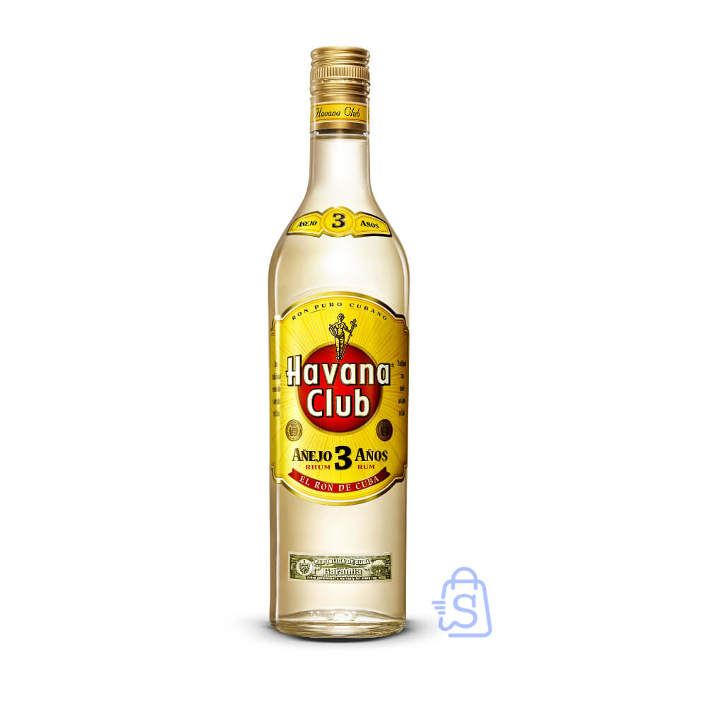 701024 Botella Ron Havana Club 3 Anos 750 ml