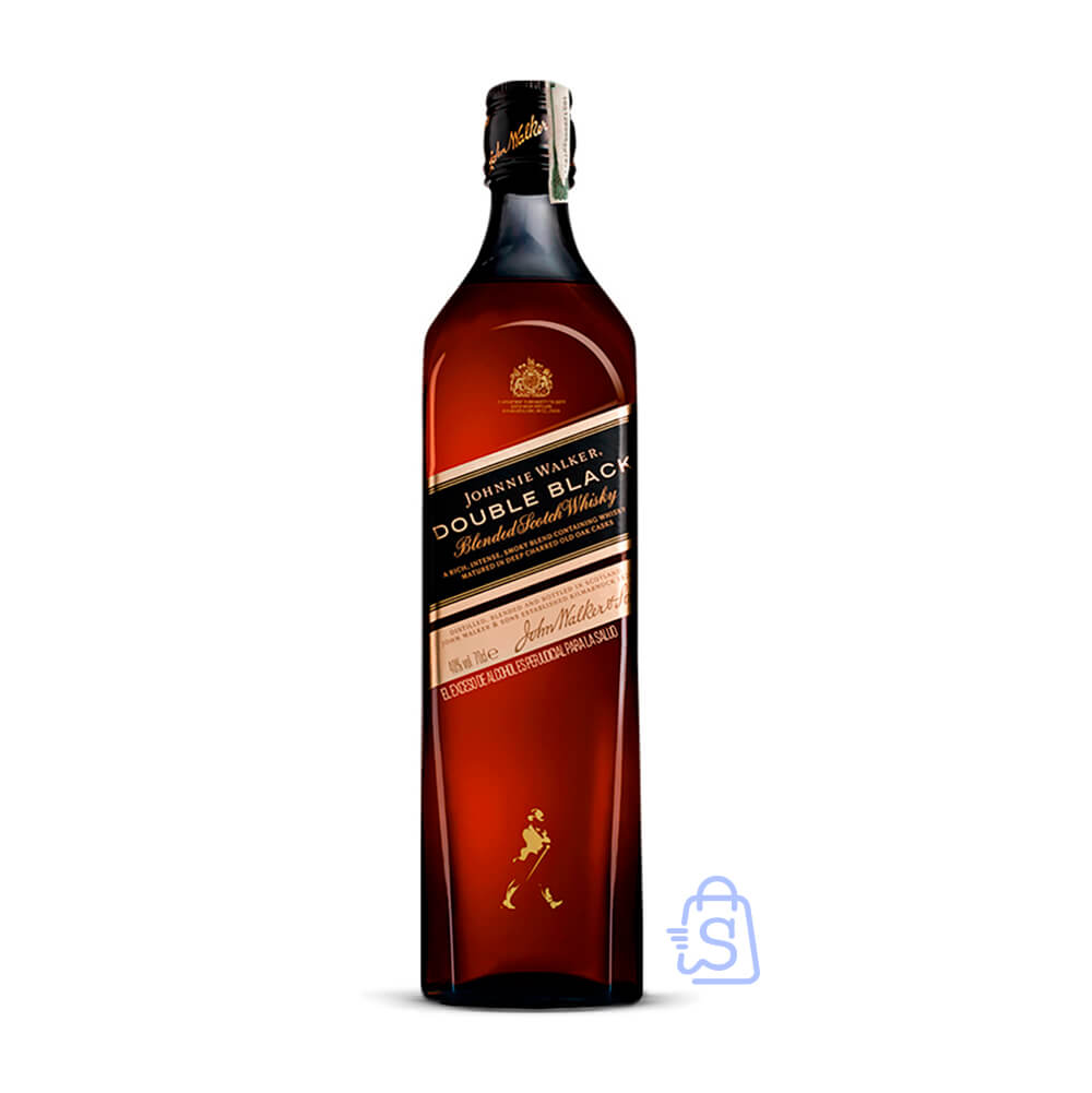 701067 BOTELLA JOHNNIE WALKER DOUBLE BLACK 700 ml