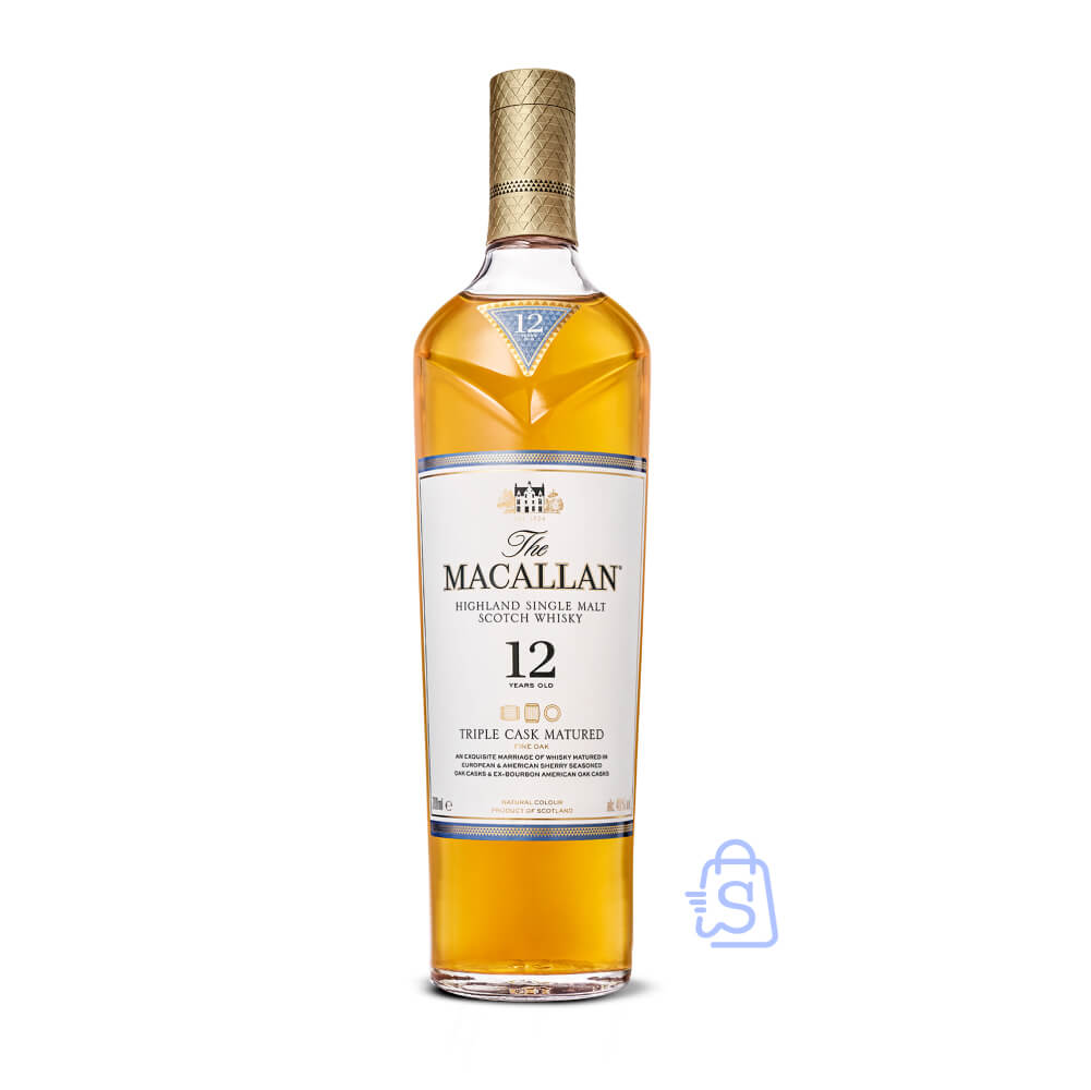 701083 Botella Macallan Triple Cask 12 anos 750 ml