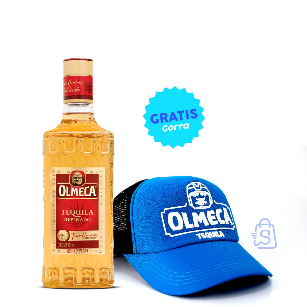 701104 Olmeca Reposado 700 ml GRATIS