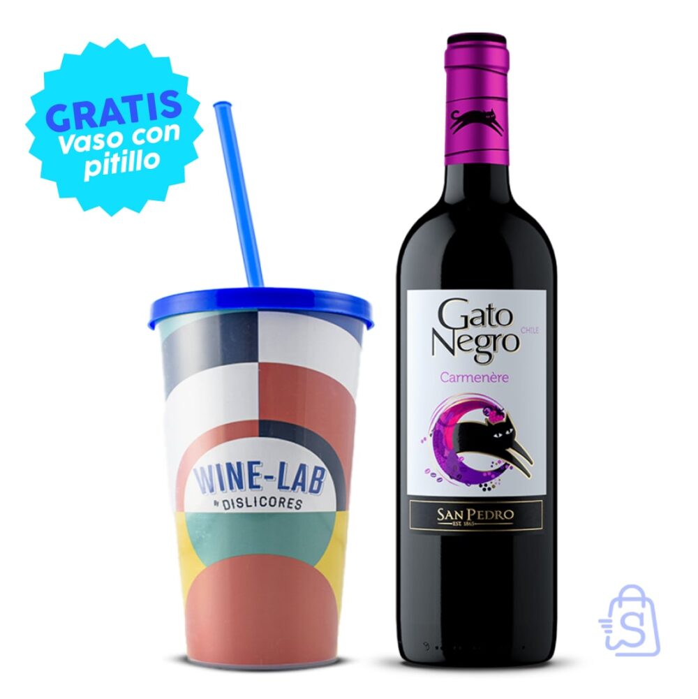 701182 Gato Negro Carmenere 750 ml GRATIS min