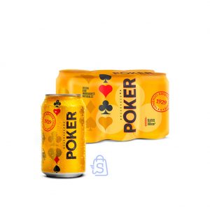 Poker Lata 355 ml 6 pack