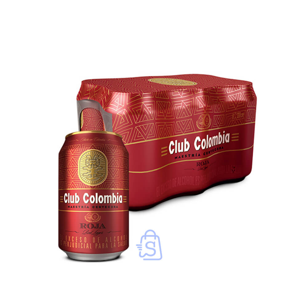 Club Colombia Roja 330 ml Lata 6 pack