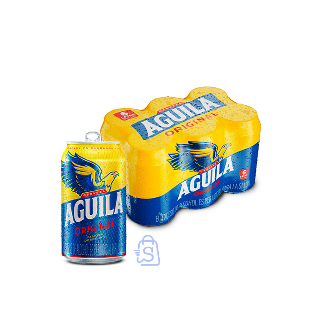 Aguila Lata 355 ml 6 Pack