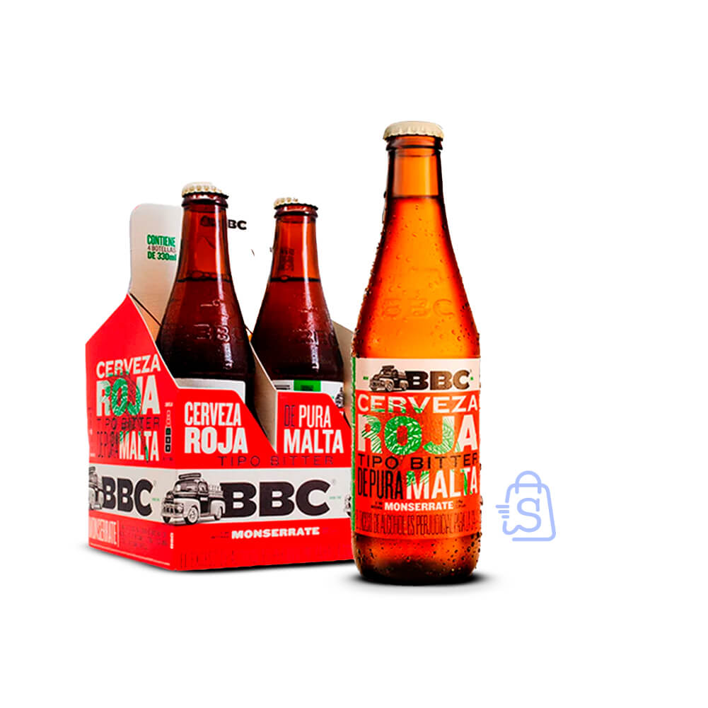 701280 BBC Monserrate Botella 330 ml 4 Pack