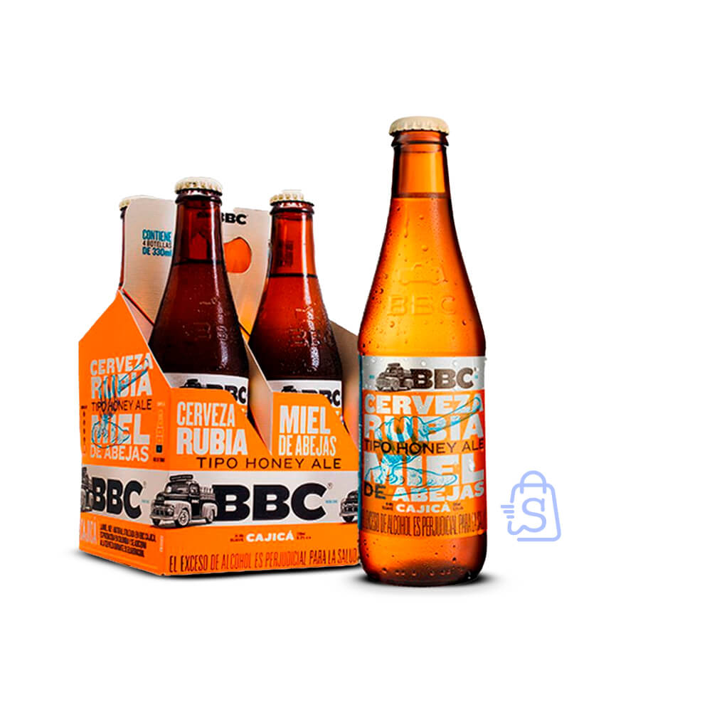 701283 BBC Cajicá Botella 330 ml 4 Pack