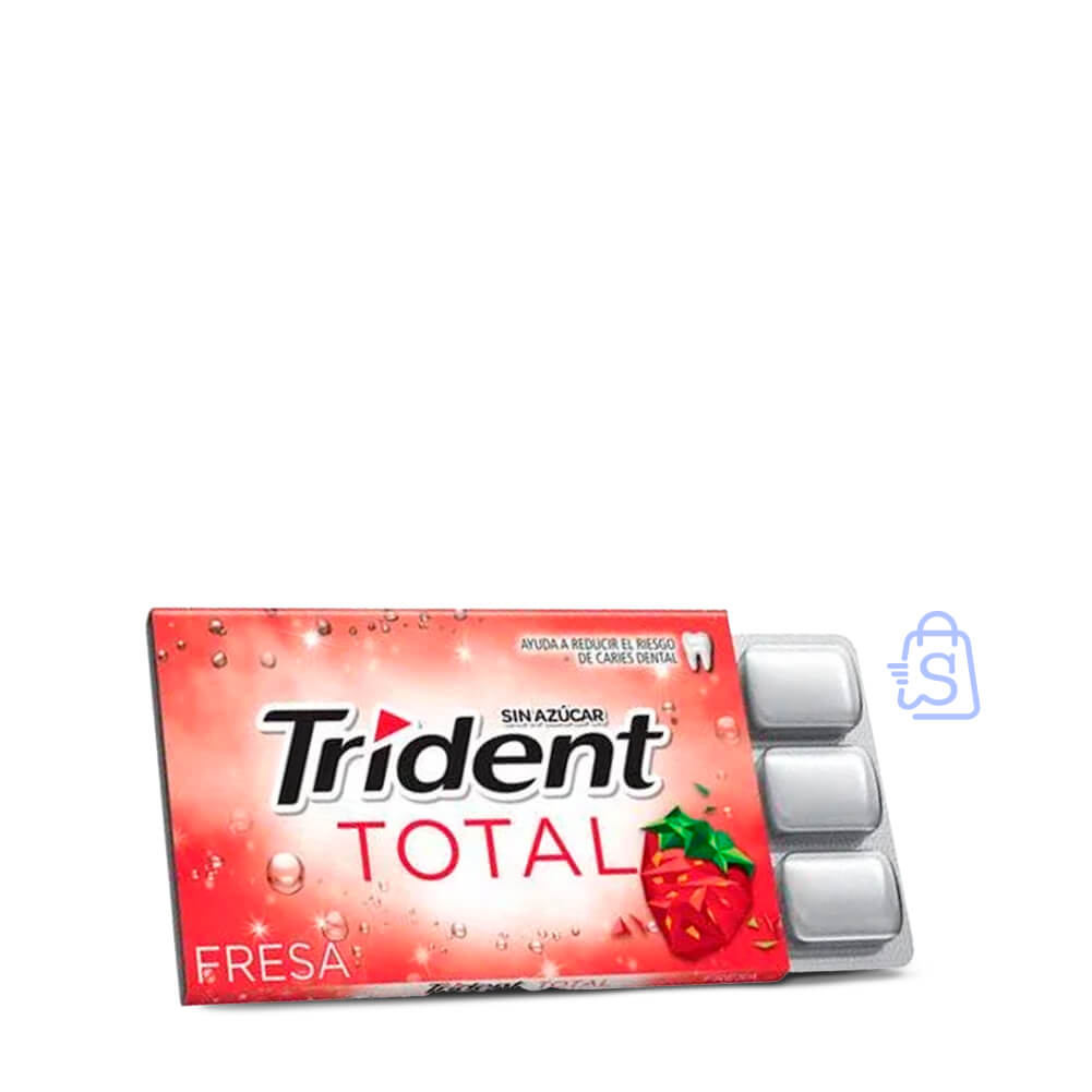 703370 Trident Total Fresa Blister 12 Past