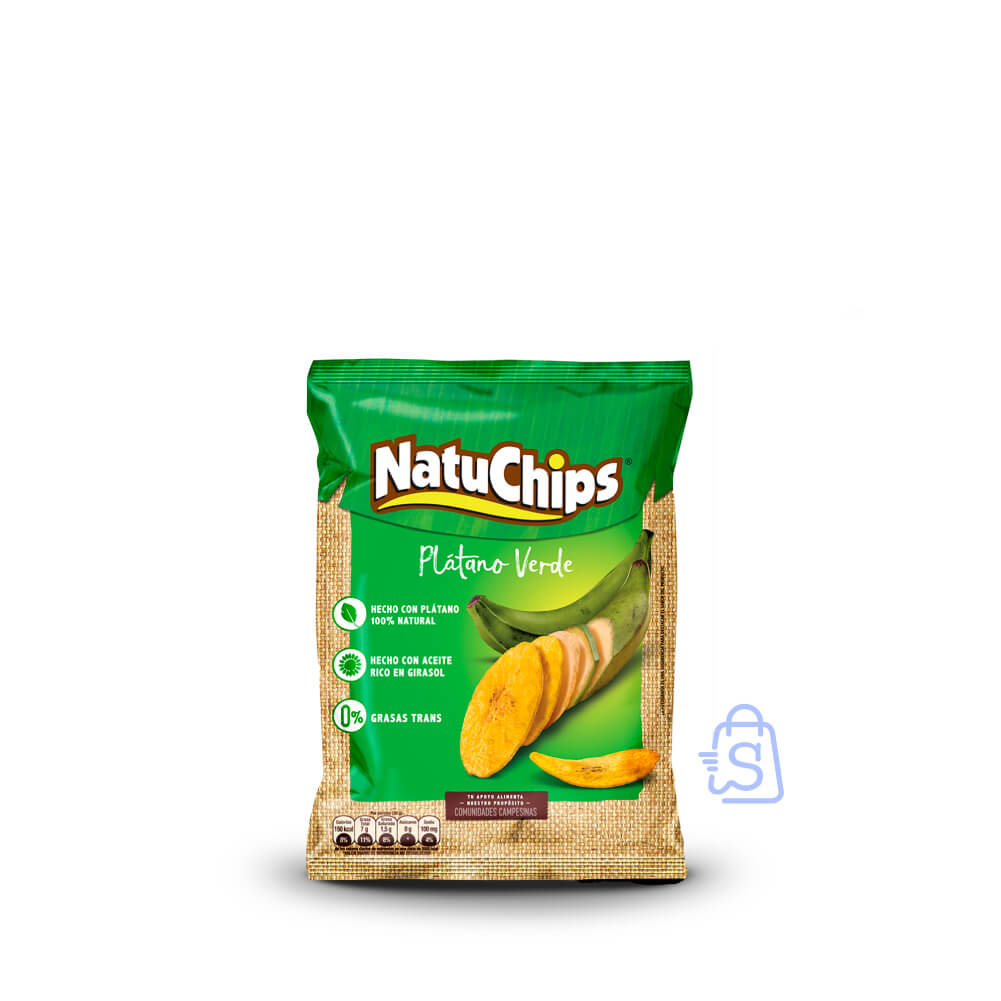 703391 Natuchips Platano Verde 135 g