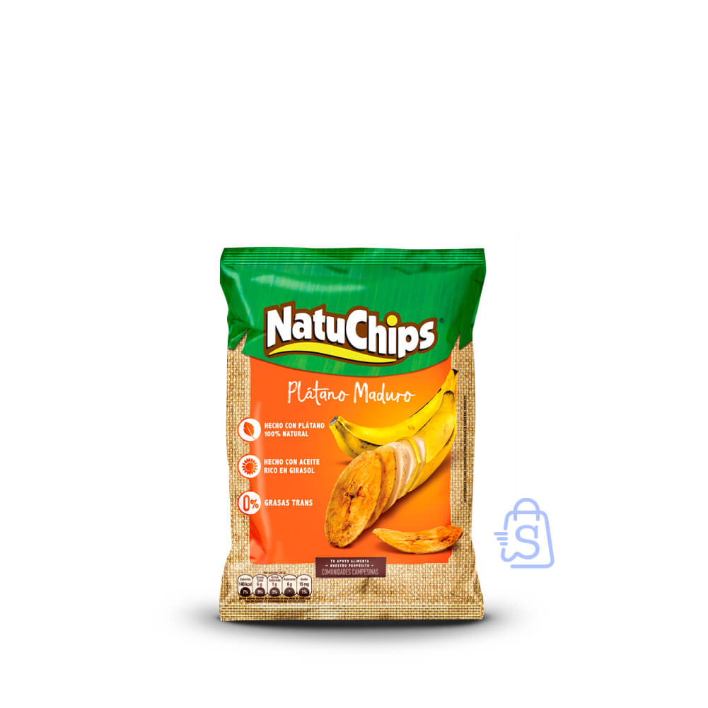 703392 Natuchips Platano Maduro 135 g