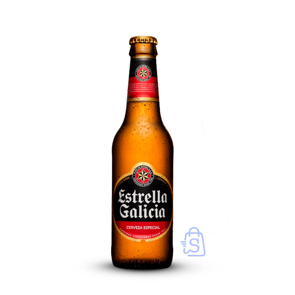 Cerveza Estrella Galicia Botella 330 ml